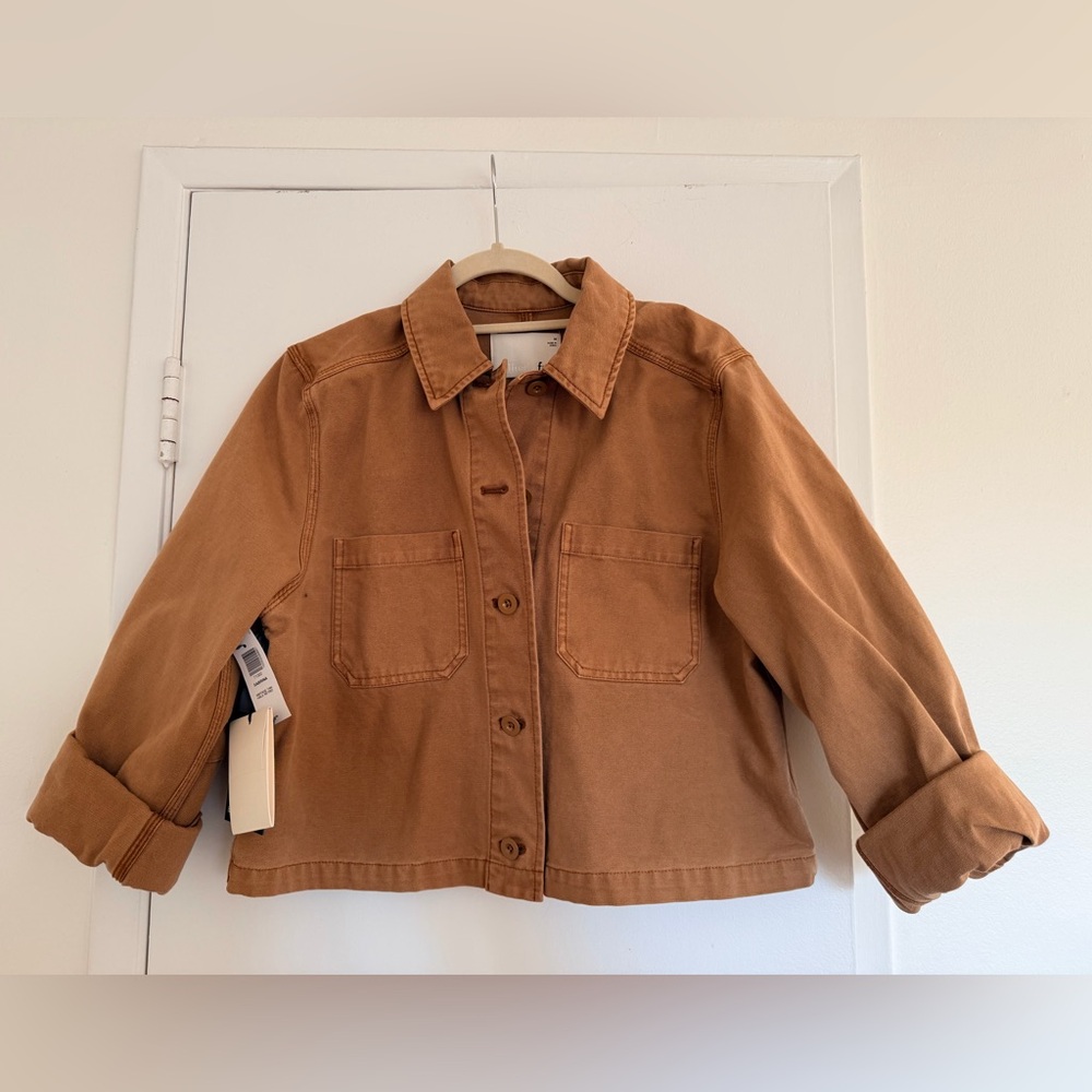 NWT Wilfred Free Sabina Jacket in Vintage Tan